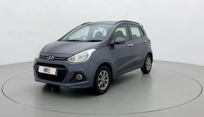 2016 Hyundai Grand i10 ASTA (O) 1.2 KAPPA VTVT, Petrol, Manual, 1,00,058 km, Left Front Diagonal
