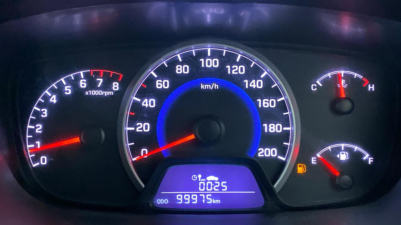 2016 Hyundai Grand i10 ASTA (O) 1.2 KAPPA VTVT, Petrol, Manual, 1,00,058 km, Odometer Image