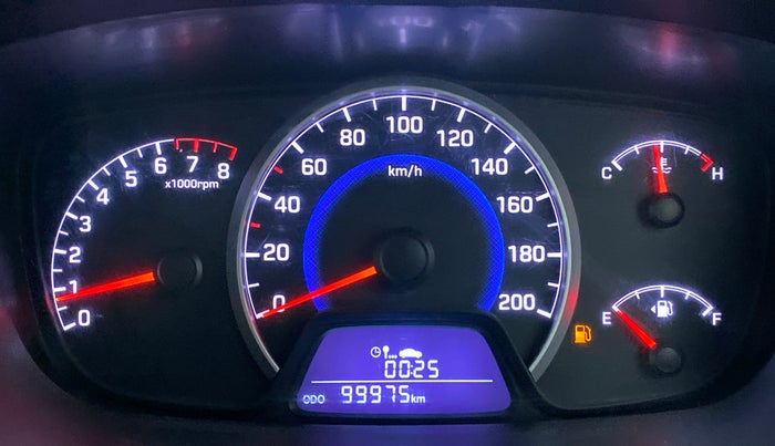 2016 Hyundai Grand i10 ASTA (O) 1.2 KAPPA VTVT, Petrol, Manual, 1,00,058 km, Odometer Image