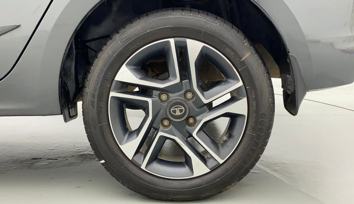 2021 Tata TIGOR XZ PLUS 1.2 REVOTRON, Petrol, Manual, 7,268 km, Left Rear Wheel
