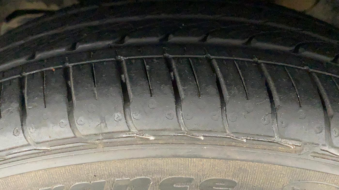 2021 Tata TIGOR XZ PLUS 1.2 REVOTRON, Petrol, Manual, 7,268 km, Left Front Tyre Tread
