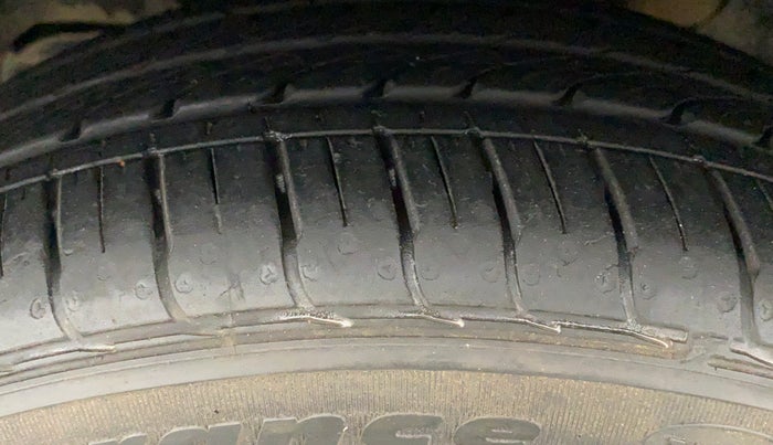 2021 Tata TIGOR XZ PLUS 1.2 REVOTRON, Petrol, Manual, 7,268 km, Left Front Tyre Tread