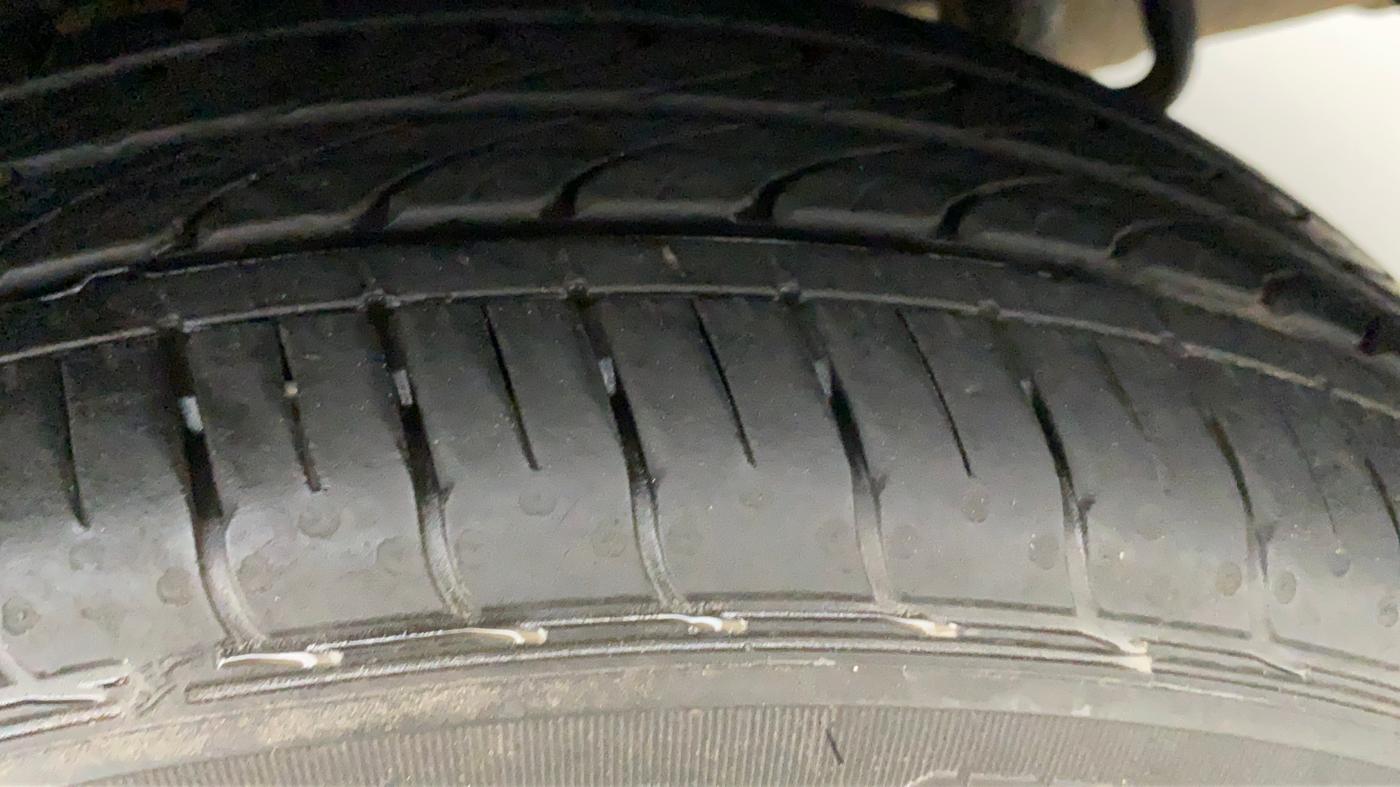 2021 Tata TIGOR XZ PLUS 1.2 REVOTRON, Petrol, Manual, 7,268 km, Left Rear Tyre Tread