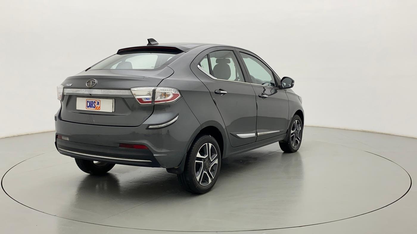 2021 Tata TIGOR XZ PLUS 1.2 REVOTRON, Petrol, Manual, 7,268 km, Right Back Diagonal