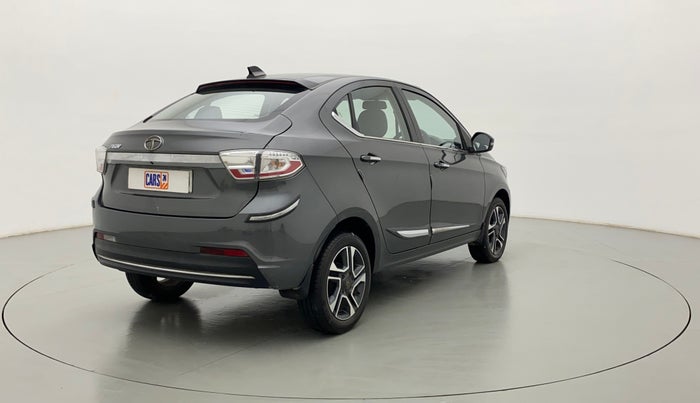 2021 Tata TIGOR XZ PLUS 1.2 REVOTRON, Petrol, Manual, 7,268 km, Right Back Diagonal