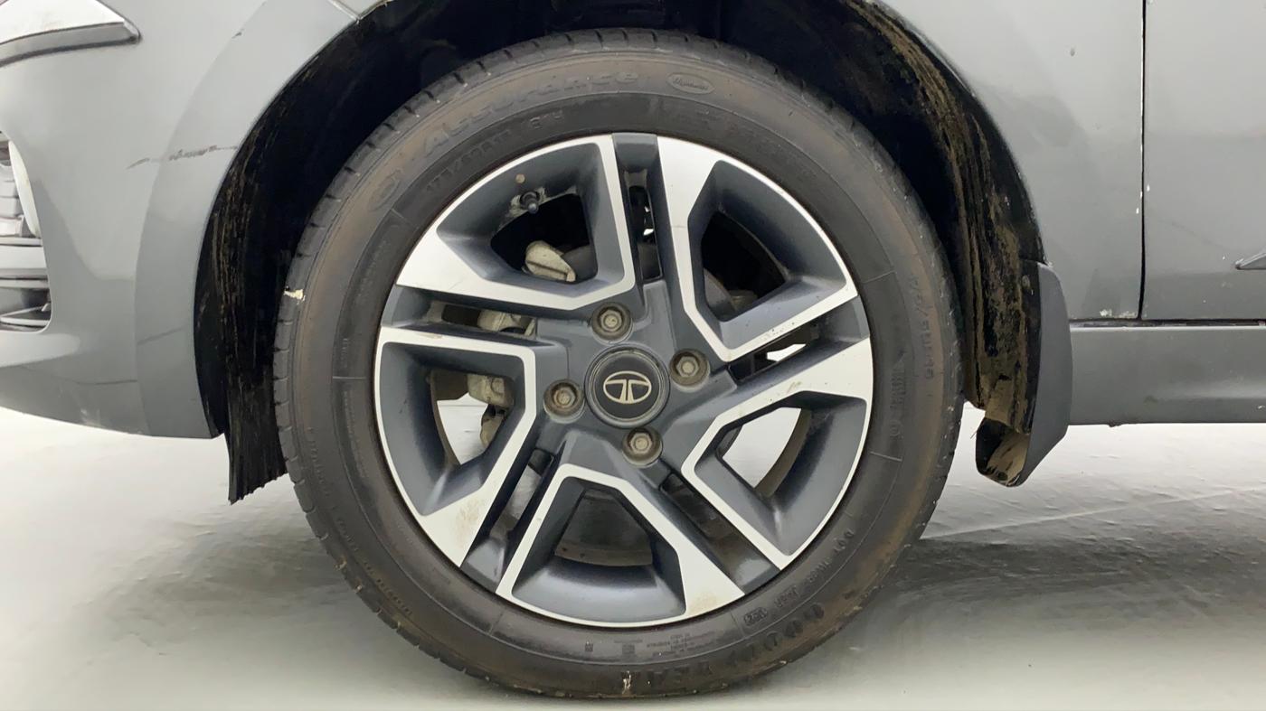 2021 Tata TIGOR XZ PLUS 1.2 REVOTRON, Petrol, Manual, 7,268 km, Left Front Wheel