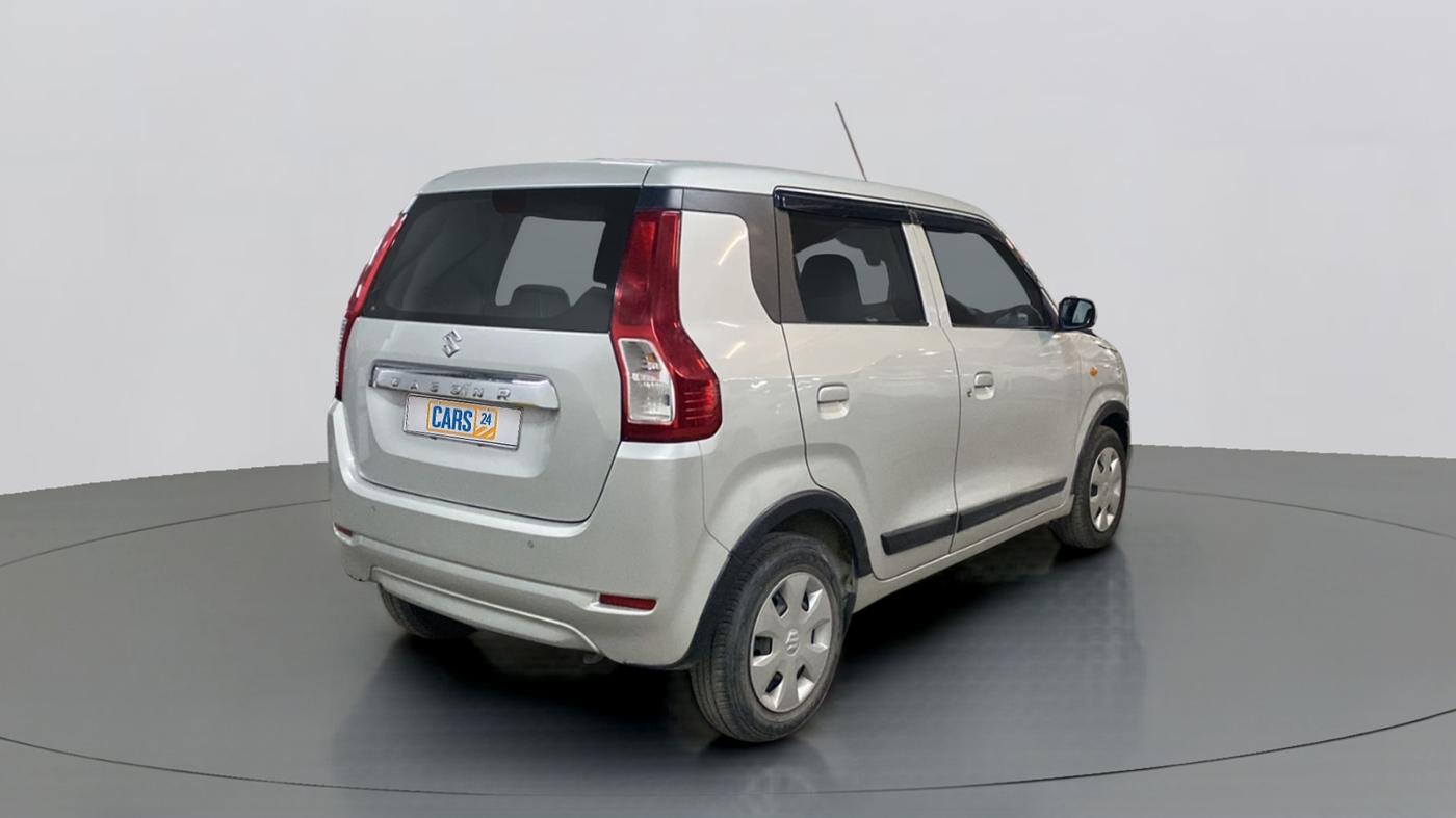 2019 Maruti New Wagon-R VXI 1.0 AMT, Petrol, Automatic, 35,072 km, Right Back Diagonal