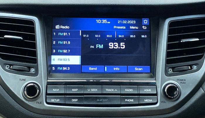 2018 Hyundai Tucson 2WD AT GL DIESEL
, Diesel, Automatic, 26,548 km, Infotainment System