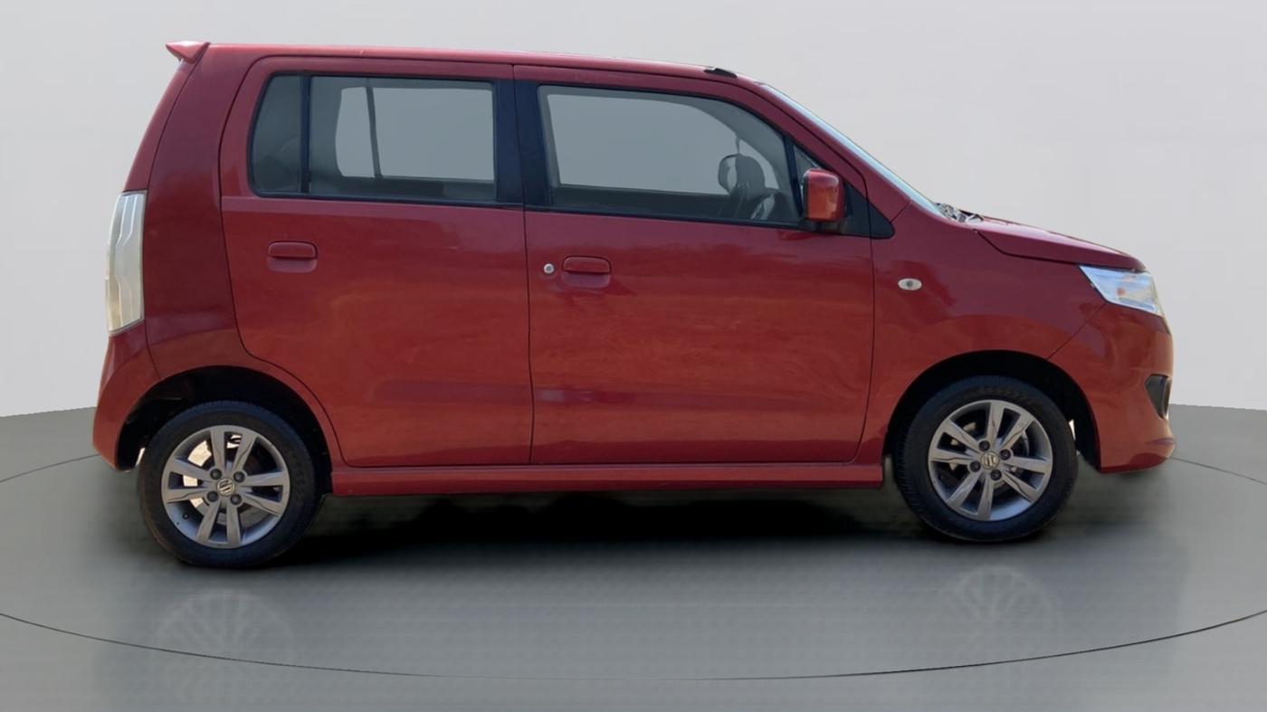 2017 Maruti Wagon R 1.0 VXI+, Petrol, Manual, 86,056 km, Right Side View