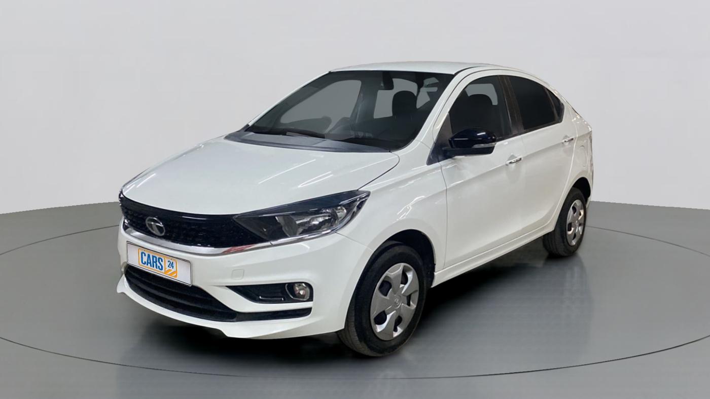 2022 Tata TIGOR XZ CNG, CNG, Manual, 26,757 km, Left Front Diagonal