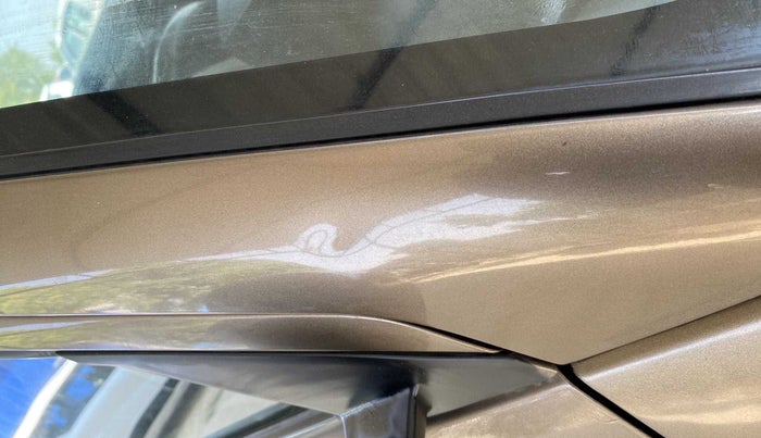 2019 Maruti New Wagon-R ZXI 1.2, Petrol, Manual, 31,380 km, Right A pillar - Slightly dented