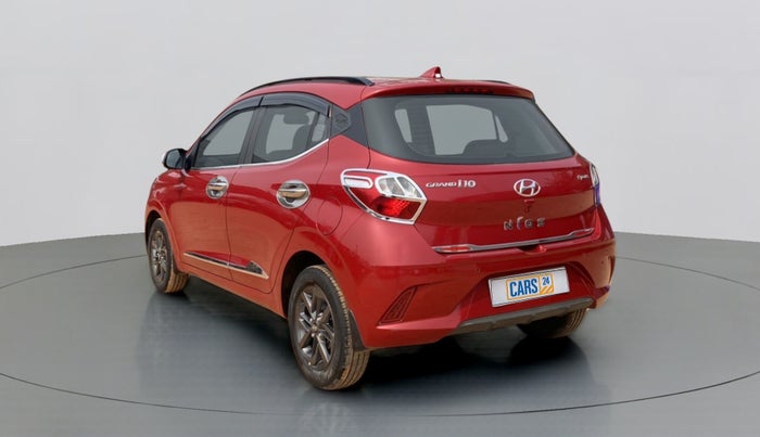 2019 Hyundai GRAND I10 NIOS SPORTZ AMT 1.2 KAPPA VTVT, Petrol, Automatic, 25,955 km, Left Back Diagonal