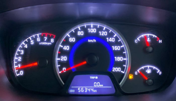 2017 Hyundai Grand i10 MAGNA 1.2 KAPPA VTVT, Petrol, Manual, 56,377 km, Odometer Image