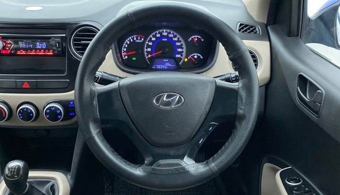 2017 Hyundai Grand i10 MAGNA 1.2 KAPPA VTVT, Petrol, Manual, 56,377 km, Steering Wheel Close Up