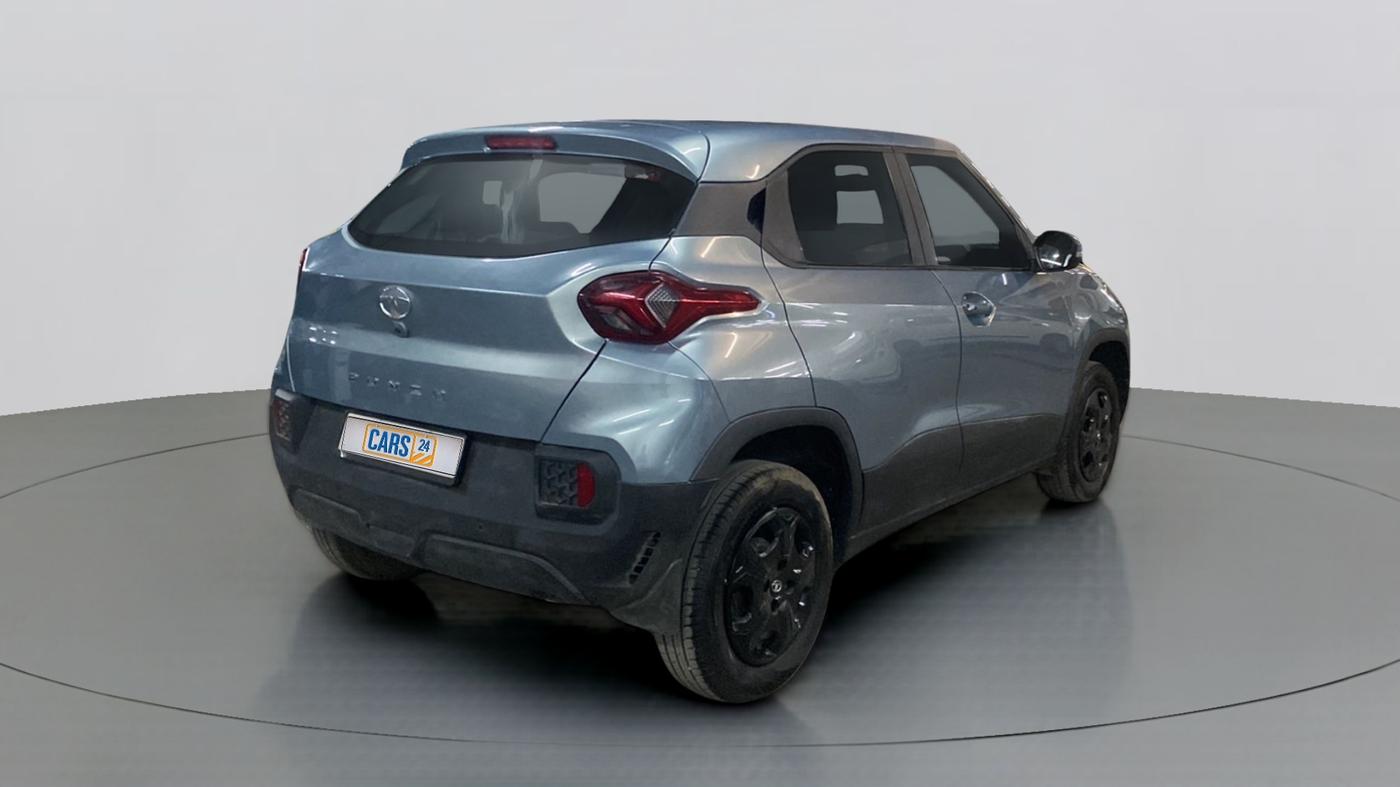 2022 Tata PUNCH ACCOMPLISHED AMT, Petrol, Automatic, 8,875 km, Right Back Diagonal