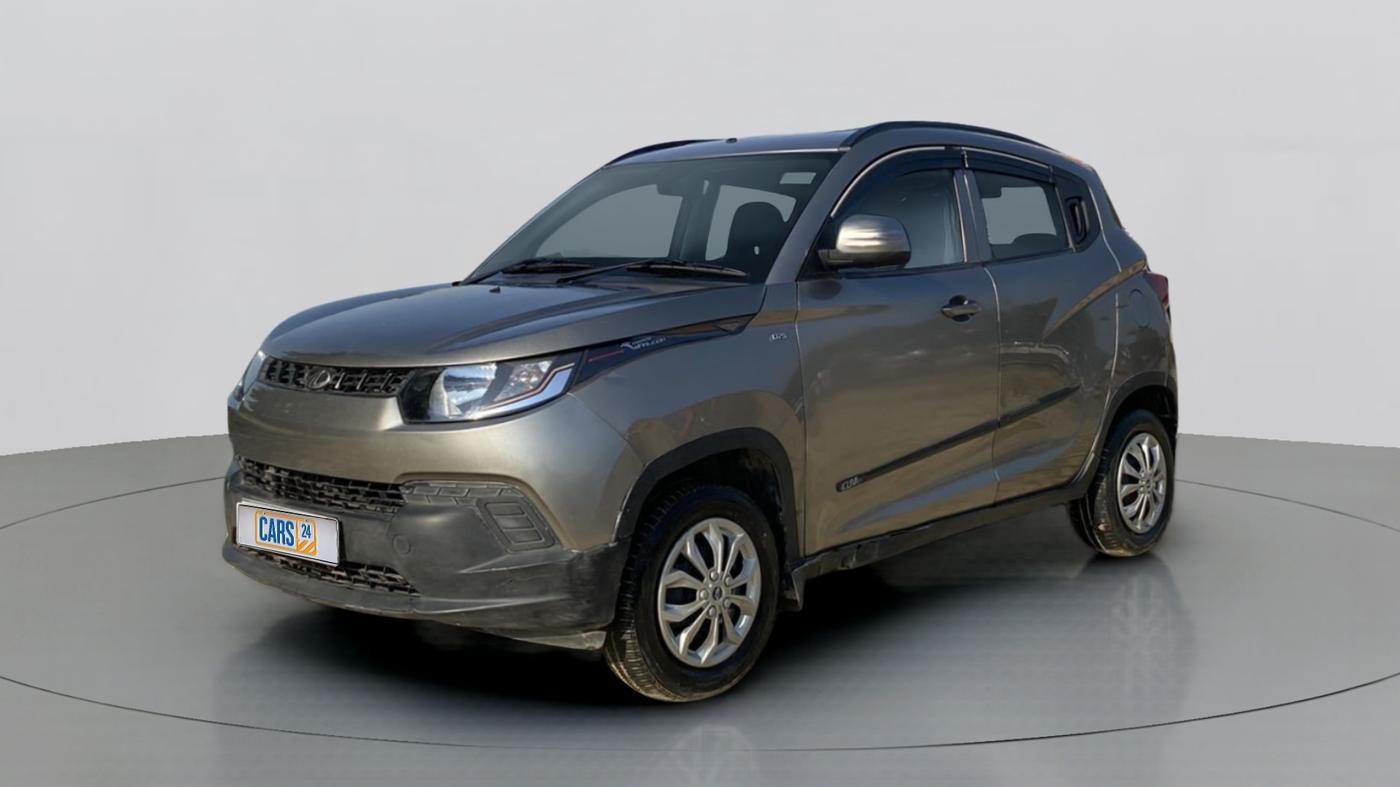 2017 Mahindra Kuv100 K4+ D 6 STR, Diesel, Manual, 78,000 km, Left Front Diagonal
