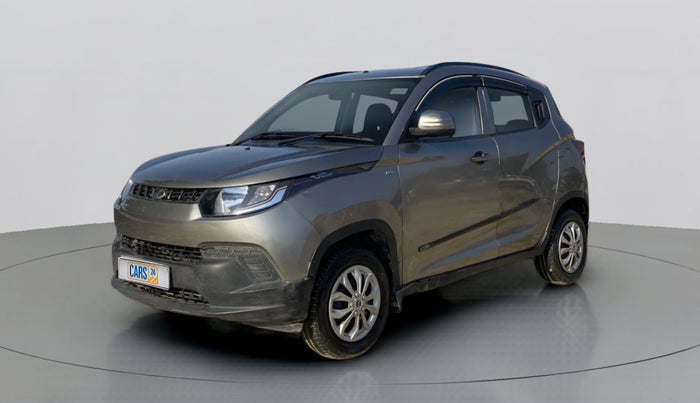 2017 Mahindra Kuv100 K4+ D 6 STR, Diesel, Manual, 78,000 km, Left Front Diagonal