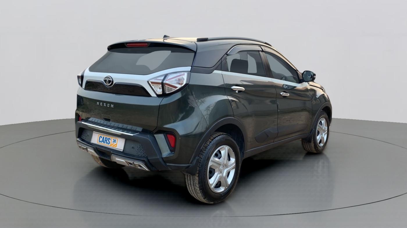 2021 Tata NEXON XMA SUNROOF DIESEL, Diesel, Automatic, 37,879 km, Right Back Diagonal