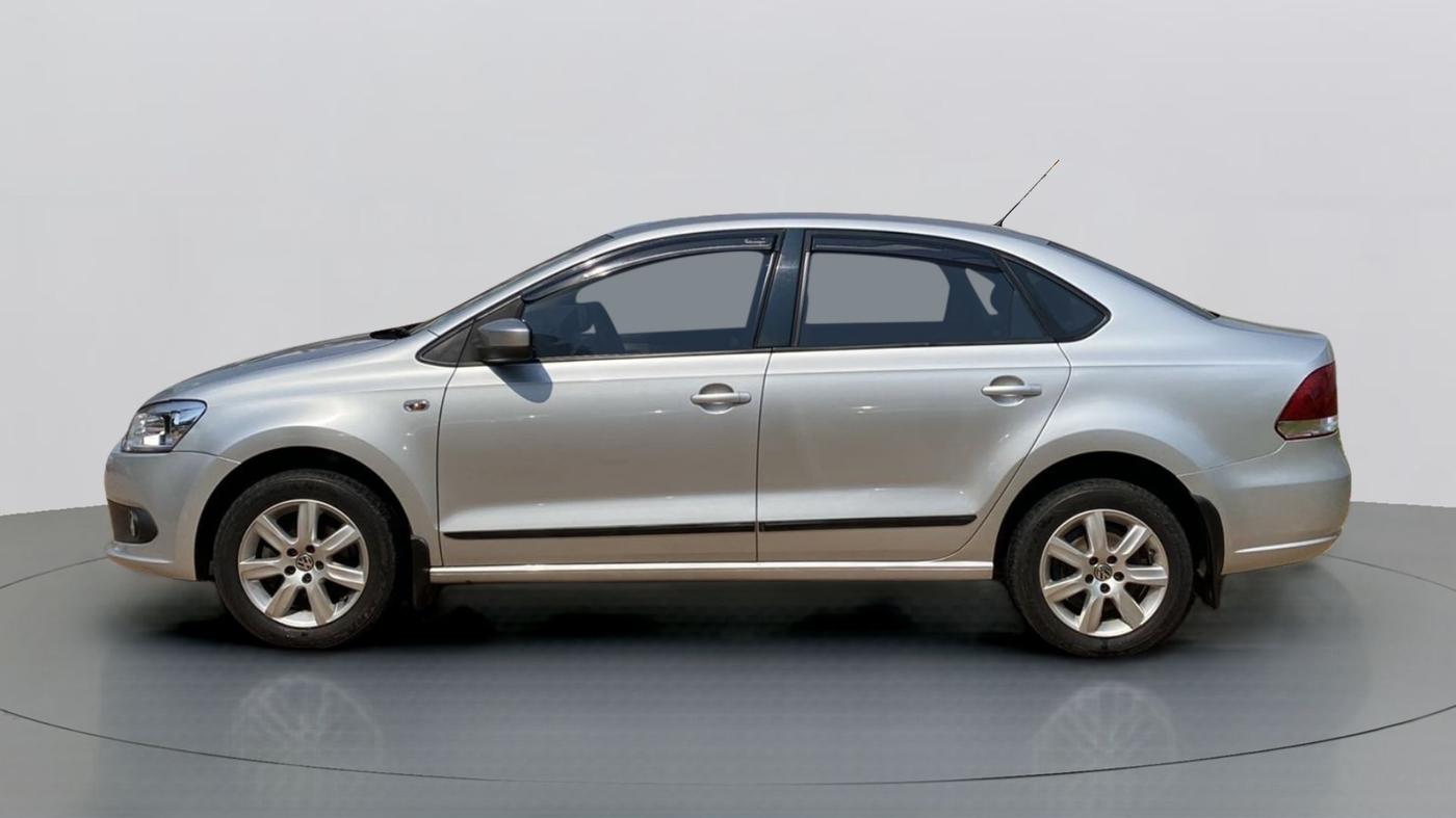 2011 Volkswagen Vento HIGHLINE PETROL AT, Petrol, Automatic, 55,489 km, Left Side
