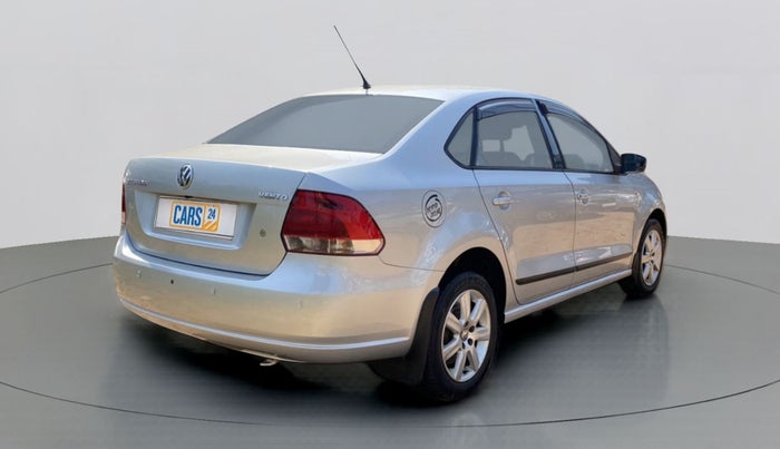 2011 Volkswagen Vento HIGHLINE PETROL AT, Petrol, Automatic, 55,489 km, Right Back Diagonal