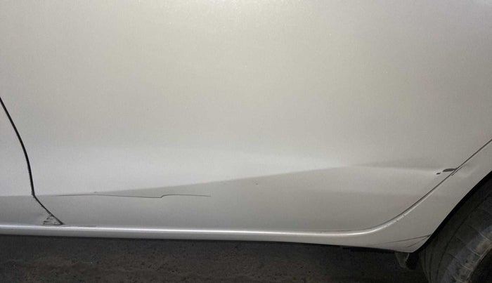 2018 Toyota YARIS G MT, Petrol, Manual, 90,619 km, Rear left door - Slightly dented