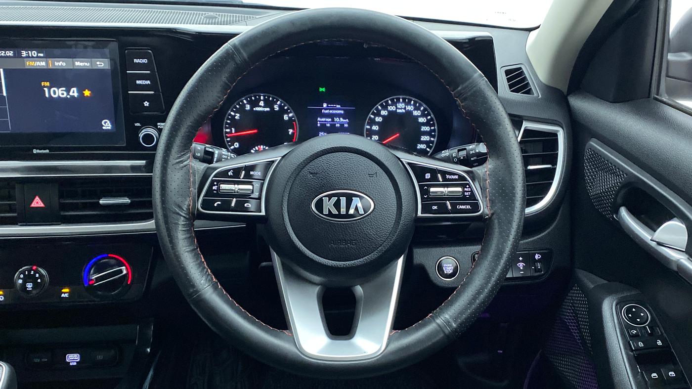 2020 KIA SELTOS HTK PLUS 1.5 PETROL, Petrol, Manual, 17,088 km, Steering Wheel Close Up