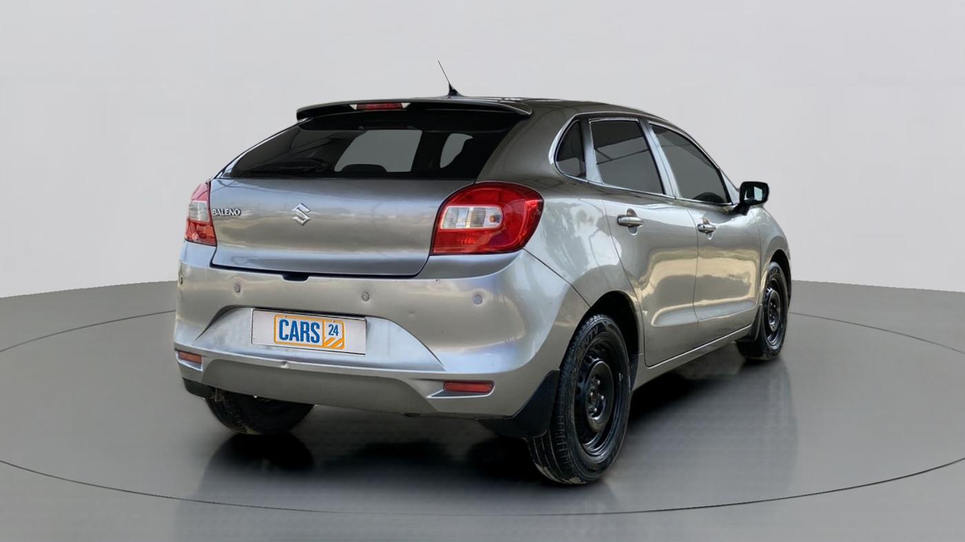 2016 Maruti Baleno DELTA PETROL 1.2, Petrol, Manual, 62,115 km, Right Back Diagonal