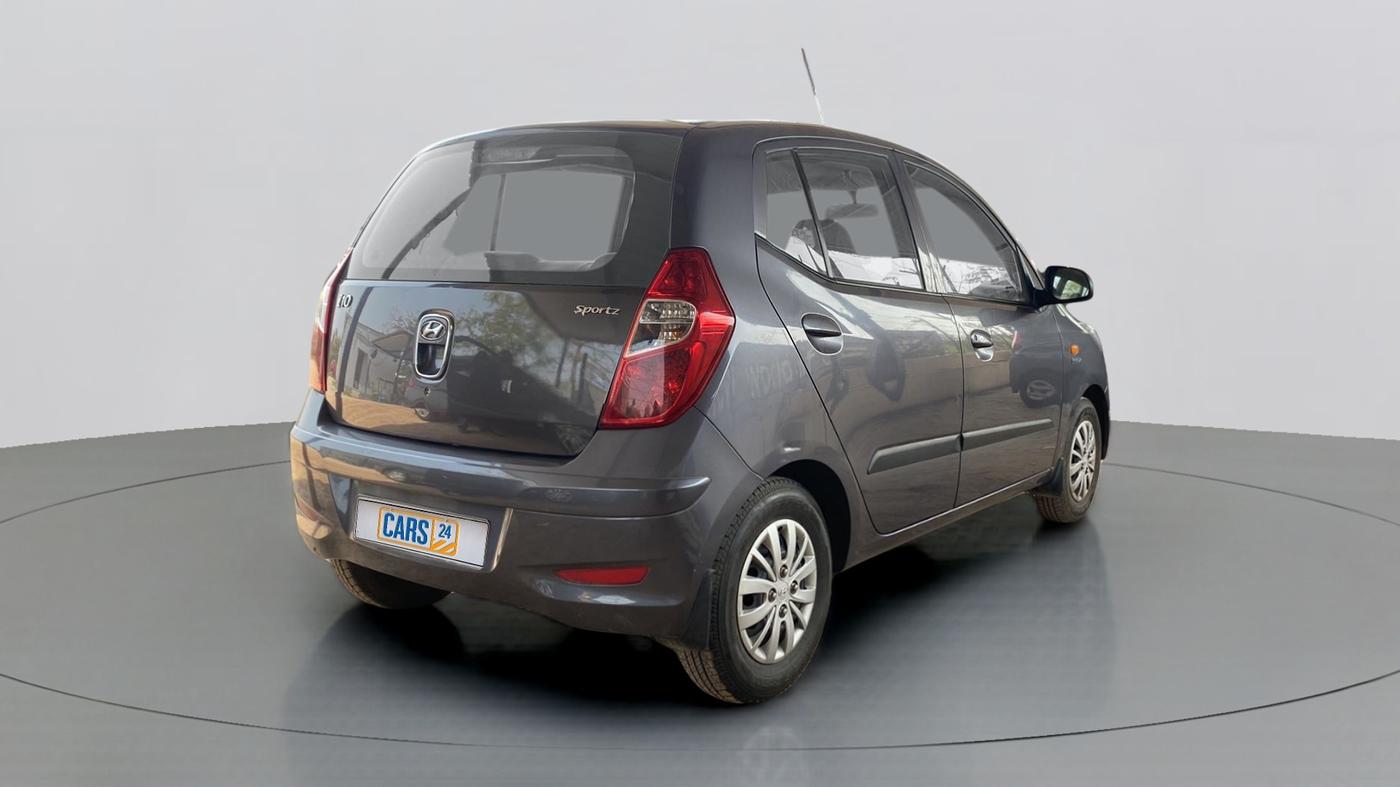 2016 Hyundai i10 SPORTZ 1.1, Petrol, Manual, 4,451 km, Right Back Diagonal
