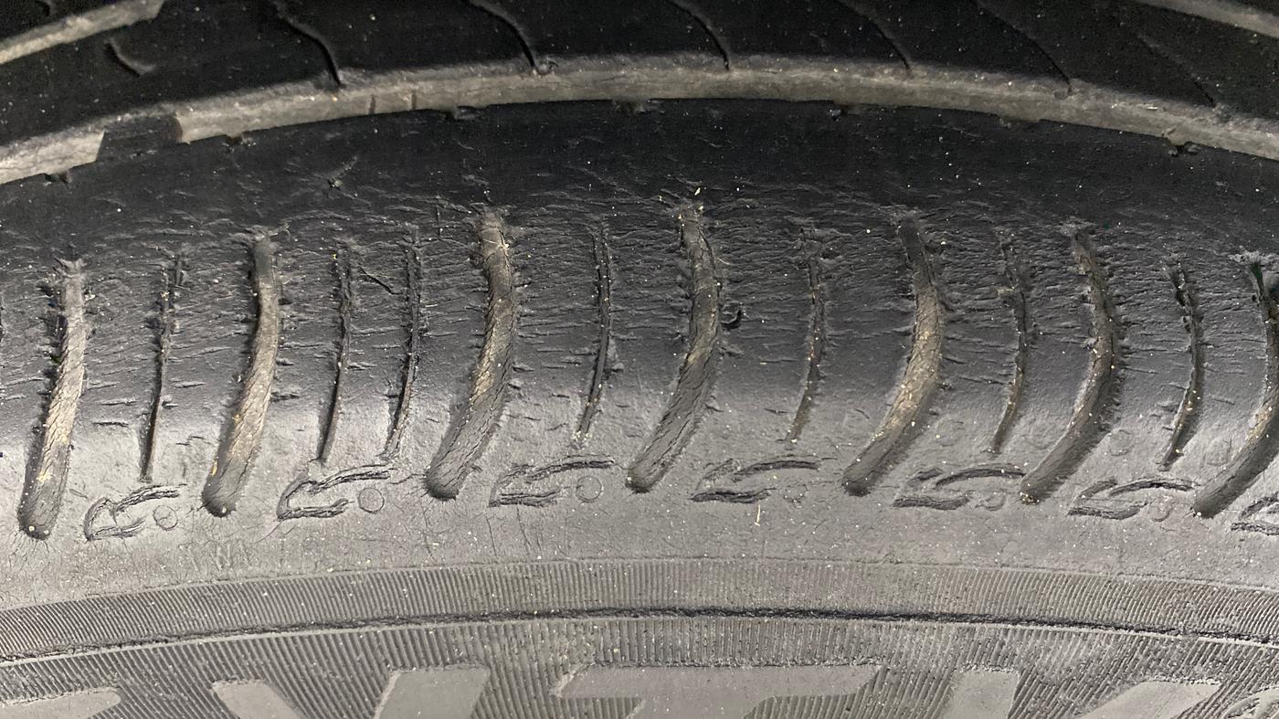 2020 Maruti S PRESSO VXI, Petrol, Manual, 42,101 km, Left Front Tyre Tread