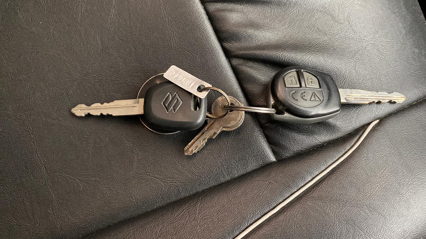 2020 Maruti S PRESSO VXI, Petrol, Manual, 42,101 km, Key Close Up