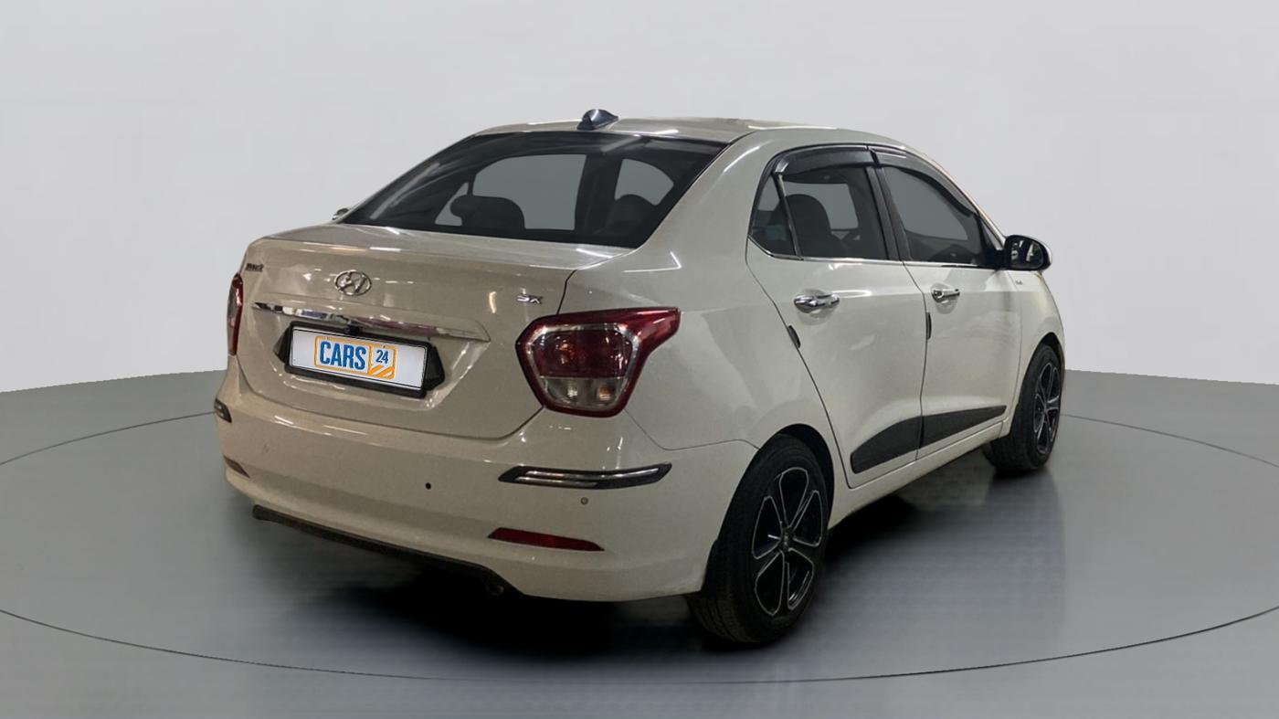 2015 Hyundai Xcent S 1.2, CNG, Manual, 87,047 km, Right Back Diagonal