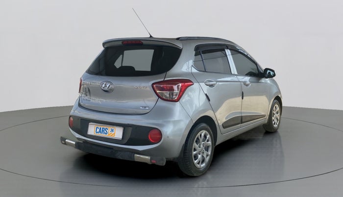 2019 Hyundai Grand i10 SPORTZ 1.2 KAPPA VTVT, Petrol, Manual, 14,091 km, Right Back Diagonal