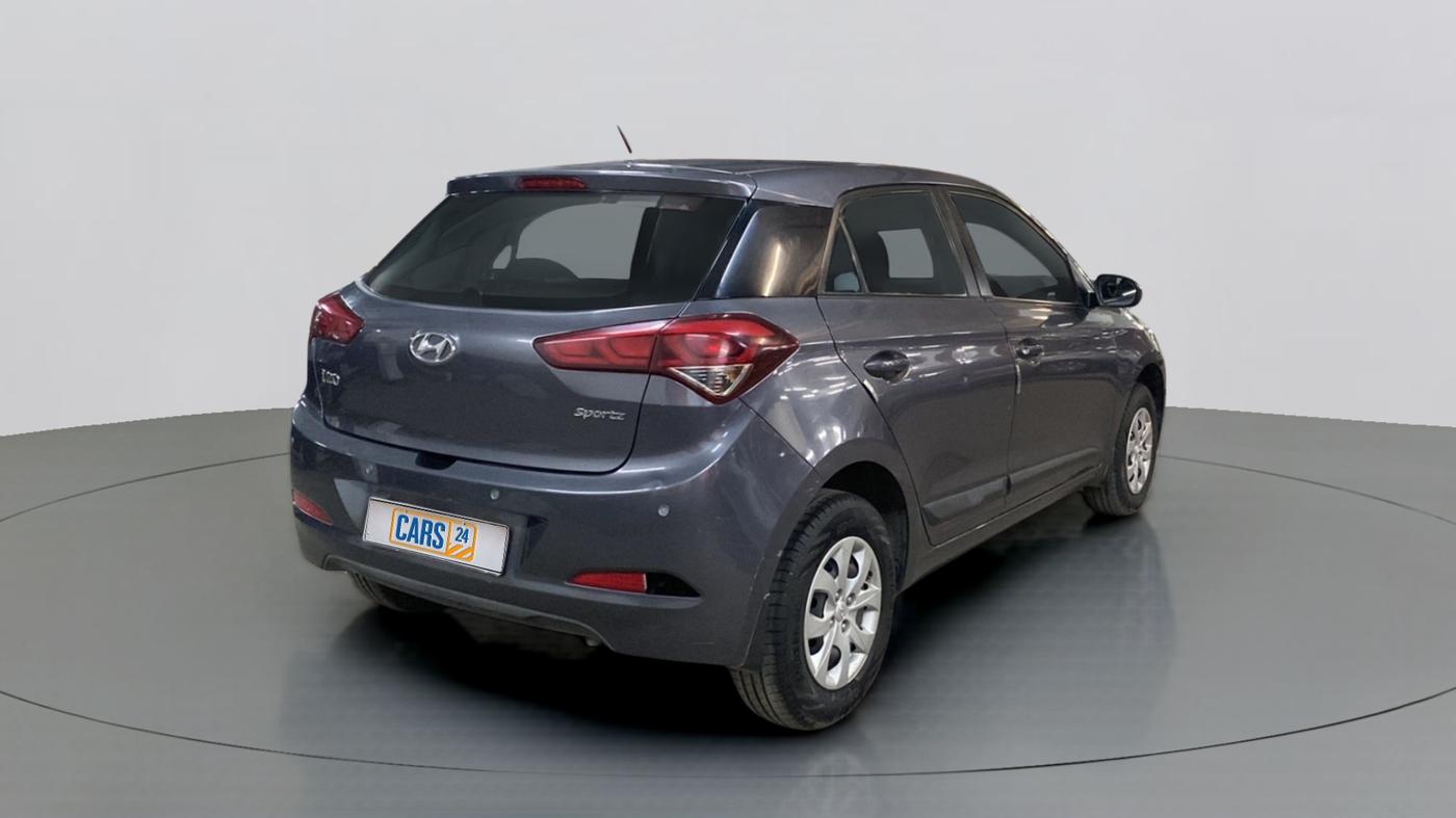 2017 Hyundai Elite i20 SPORTZ 1.2, Petrol, Manual, 37,906 km, Right Back Diagonal
