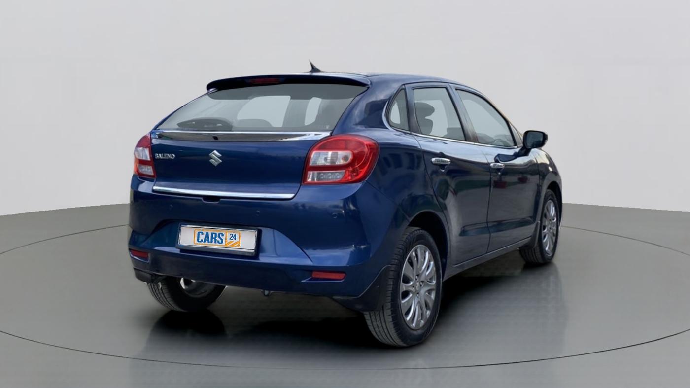 2018 Maruti Baleno ALPHA PETROL 1.2, Petrol, Manual, 68,595 km, Right Back Diagonal