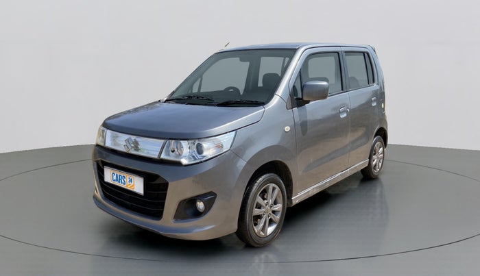 2017 Maruti Wagon R 1.0 VXI+, Petrol, Manual, 96,336 km, Left Front Diagonal