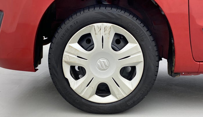 2014 Maruti Wagon R 1.0 VXI, Petrol, Manual, 61,551 km, Left Front Wheel