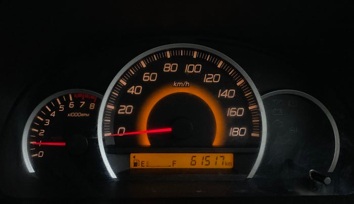 2014 Maruti Wagon R 1.0 VXI, Petrol, Manual, 61,551 km, Odometer Image