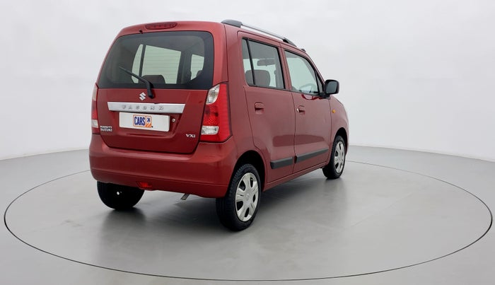 2014 Maruti Wagon R 1.0 VXI, Petrol, Manual, 61,551 km, Right Back Diagonal