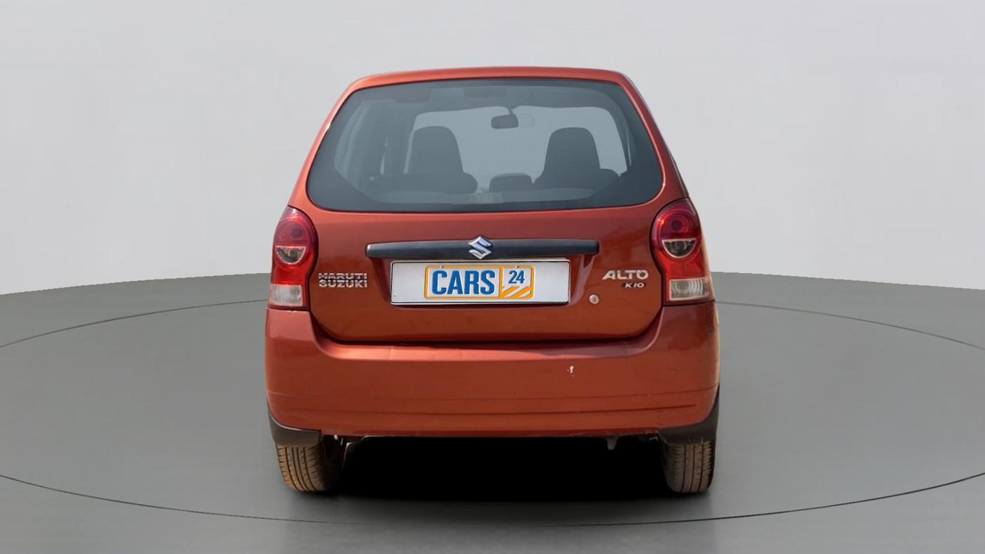 2011 Maruti Alto K10 LXI, Petrol, Manual, 28,135 km, Back/Rear
