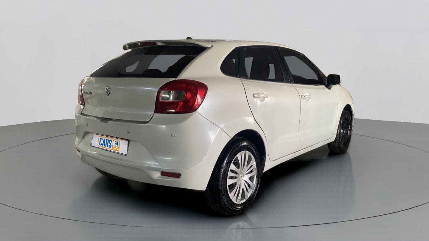 2016 Maruti Baleno DELTA PETROL 1.2, CNG, Manual, 64,250 km, Right Back Diagonal