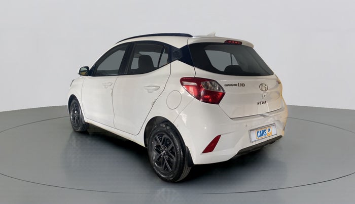 2019 Hyundai GRAND I10 NIOS SPORTZ AMT 1.2 KAPPA VTVT, Petrol, Automatic, 30,207 km, Left Back Diagonal