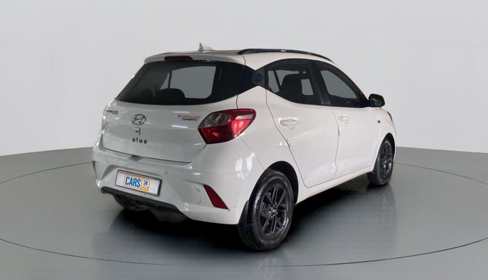 2019 Hyundai GRAND I10 NIOS SPORTZ AMT 1.2 KAPPA VTVT, Petrol, Automatic, 30,207 km, Right Back Diagonal