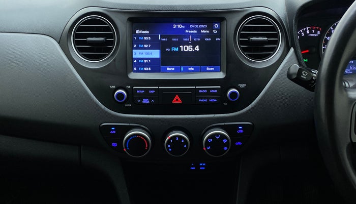 2018 Hyundai Grand i10 SPORTZ 1.2 KAPPA VTVT DUAL TONE, Petrol, Manual, 38,675 km, Air Conditioner