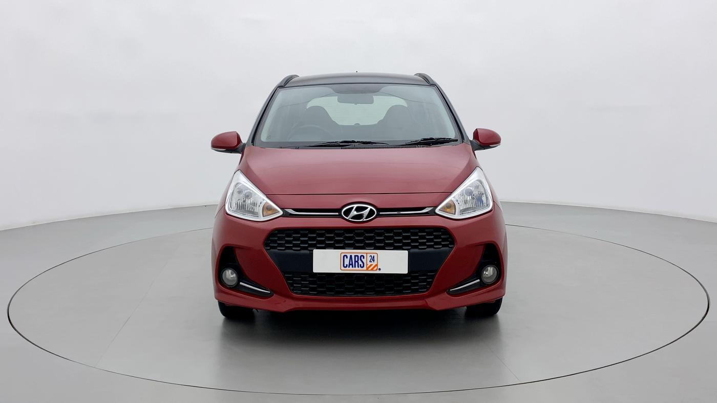 2018 Hyundai Grand i10 SPORTZ 1.2 KAPPA VTVT DUAL TONE, Petrol, Manual, 38,675 km, Front