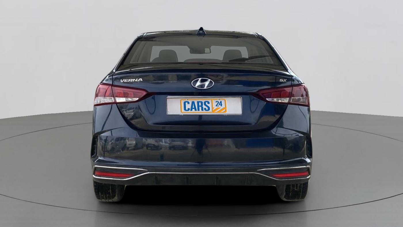 2020 Hyundai Verna SX 1.5 VTVT, Petrol, Manual, 55,952 km, Back/Rear
