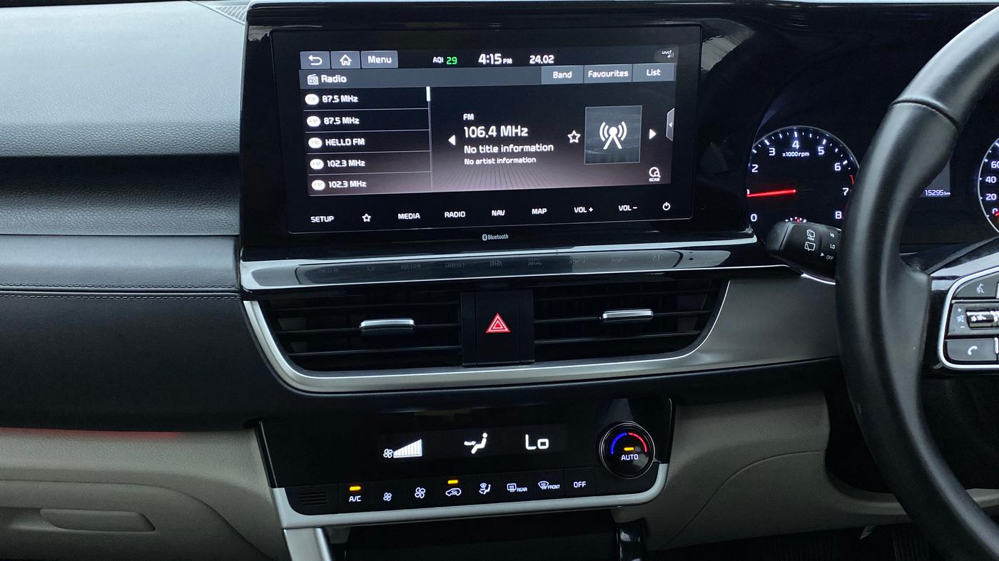 2020 KIA SELTOS HTX AT PETROL, Petrol, Automatic, 15,295 km, Air Conditioner