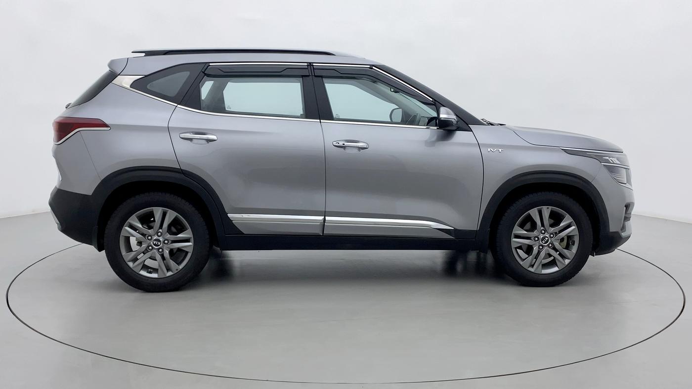 2020 KIA SELTOS HTX AT PETROL, Petrol, Automatic, 15,295 km, Right Side View