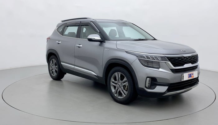 2020 KIA SELTOS HTX AT PETROL, Petrol, Automatic, 15,295 km, Right Front Diagonal