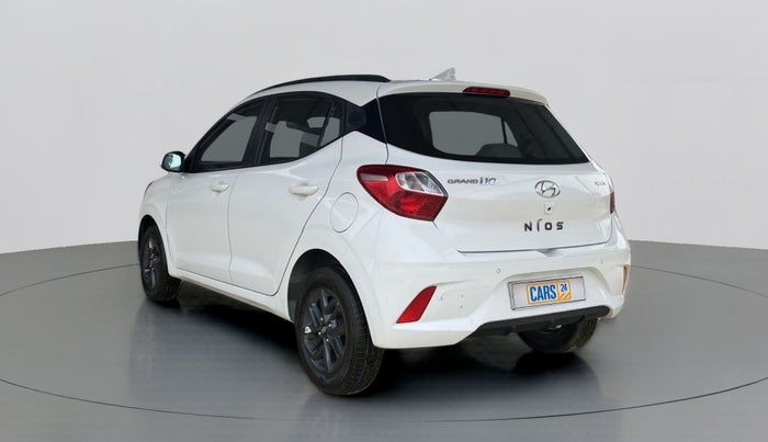 2021 Hyundai GRAND I10 NIOS SPORTZ AMT 1.2 KAPPA VTVT, Petrol, Automatic, 5,539 km, Left Back Diagonal