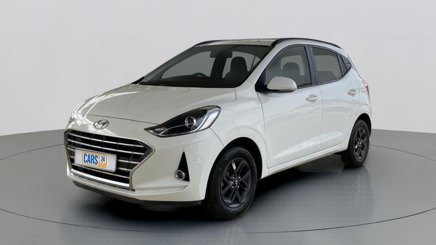 2021 Hyundai GRAND I10 NIOS SPORTZ AMT 1.2 KAPPA VTVT, Petrol, Automatic, 5,539 km, Left Front Diagonal
